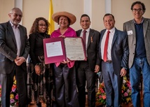 El Congreso de la República rinde homenaje a escuela de Pitalito, Huila; la mejor del mundo en educación ambiental