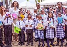 Ministra de Educacion evento de paz y convivencia ministerio de educacion en Chocó